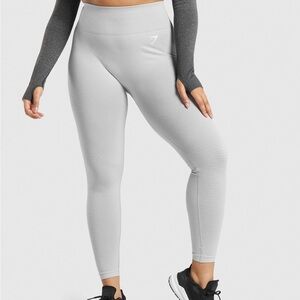 Gymshark Vital Seamless 2.0 Light Gray Leggings